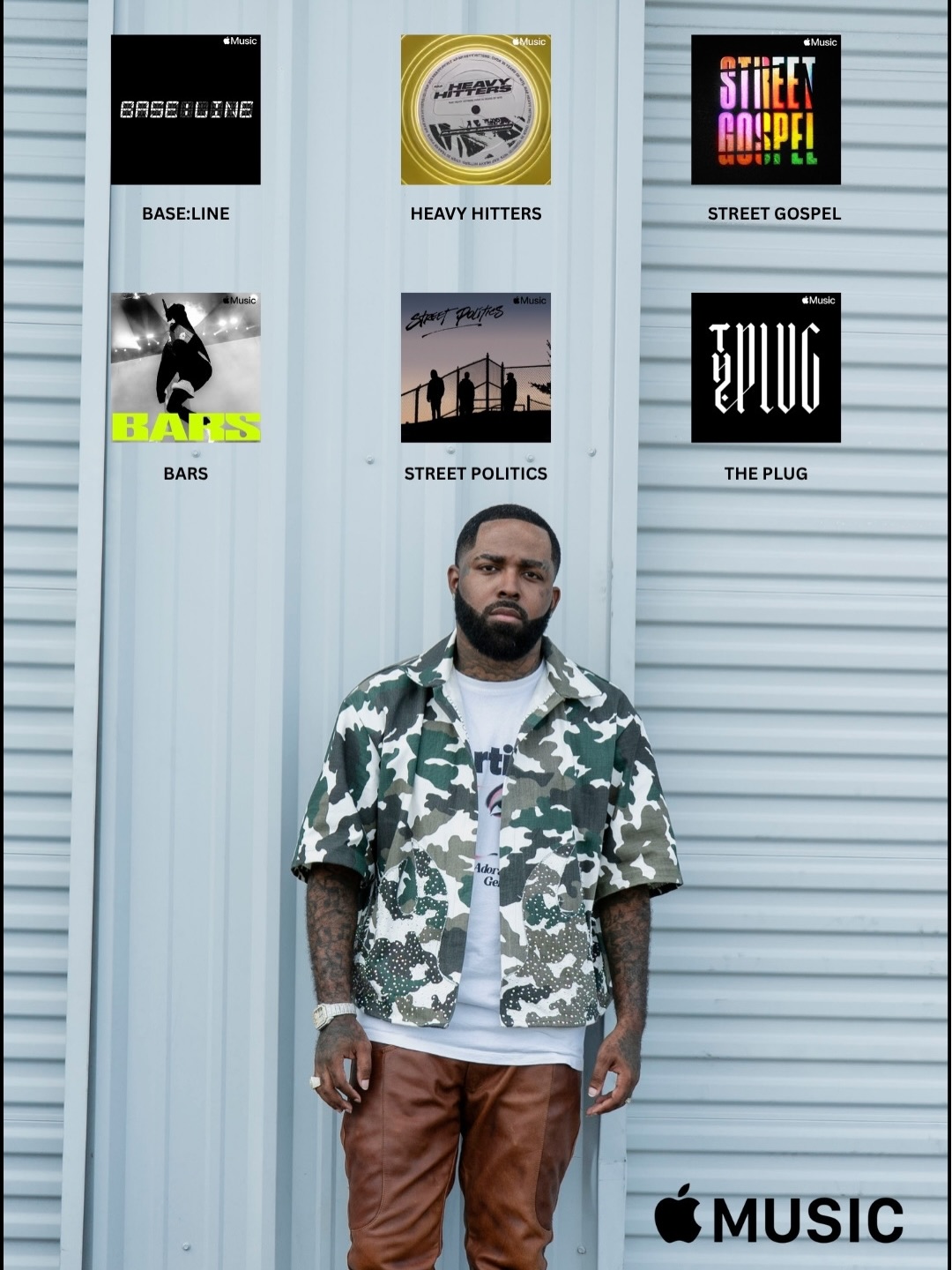 Brodie Fresh with selections from his music catalog