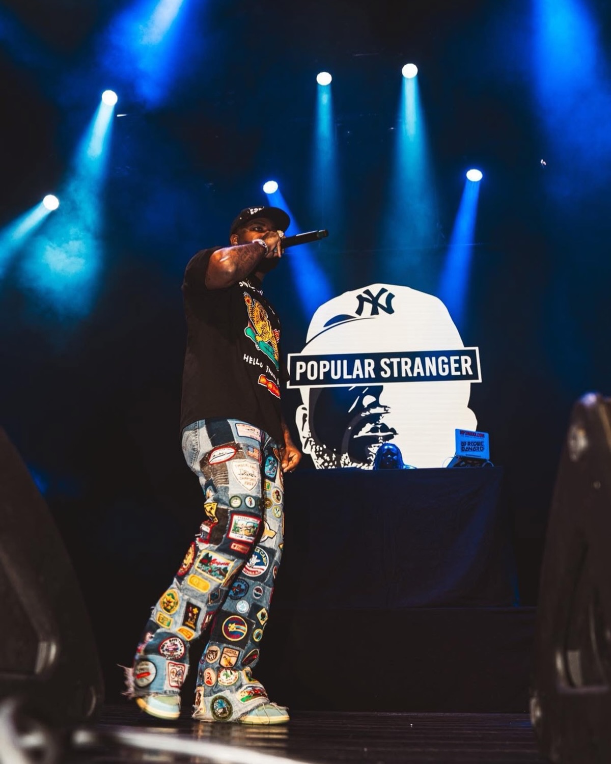Brodie Fresh performing on stage